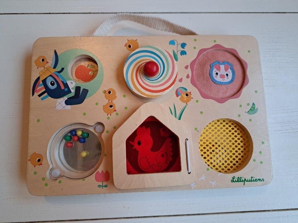 Lilliputiens activity board Boerderij, Kinderen en Baby's, Ophalen of Verzenden, Zo goed als nieuw, Overige typen