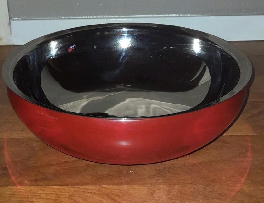 Alessi Super Love Bowl - Miriam Mirri - Fuchsia - 30 cm, Ophalen of Verzenden, Gebruikt, Rond, Schaal