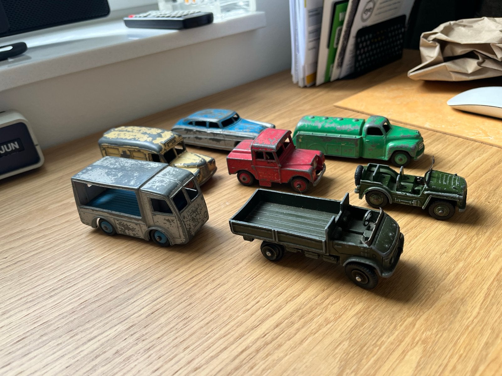 Vintage Speelgoedauto's - Diverse Modellen Dinky Toys, Ophalen of Verzenden, Gebruikt