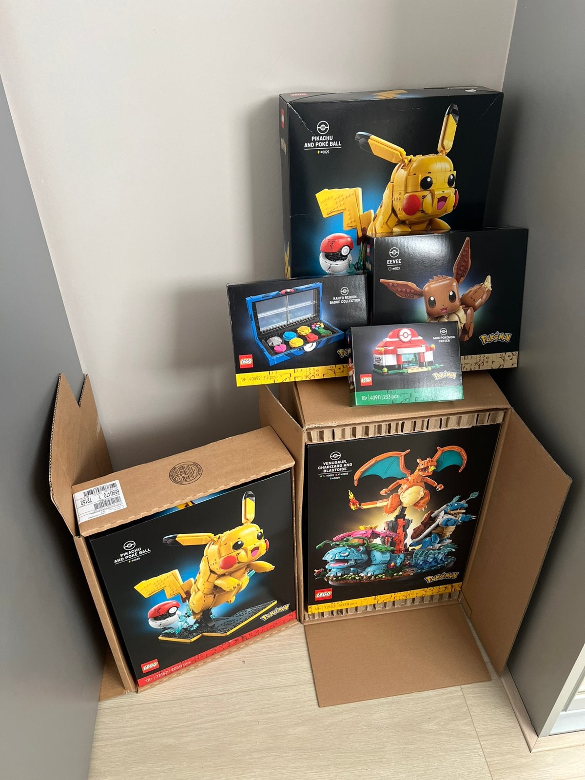 Lego Pokemon sets 72151, 72152, 72153, 40911 en 40892 nieuw, Ophalen, Overige thema's, Lego, Nieuw
