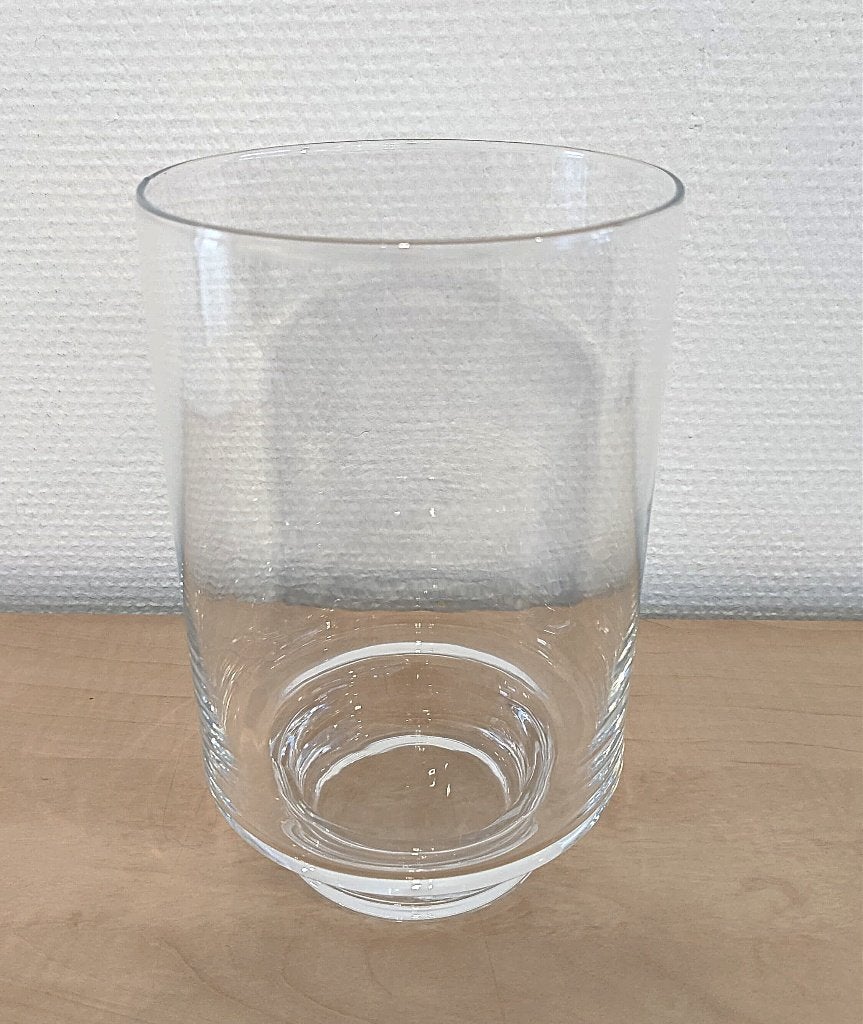 windlicht - of bloemenvaas, Ophalen, Windlicht, 21 cm, Glas