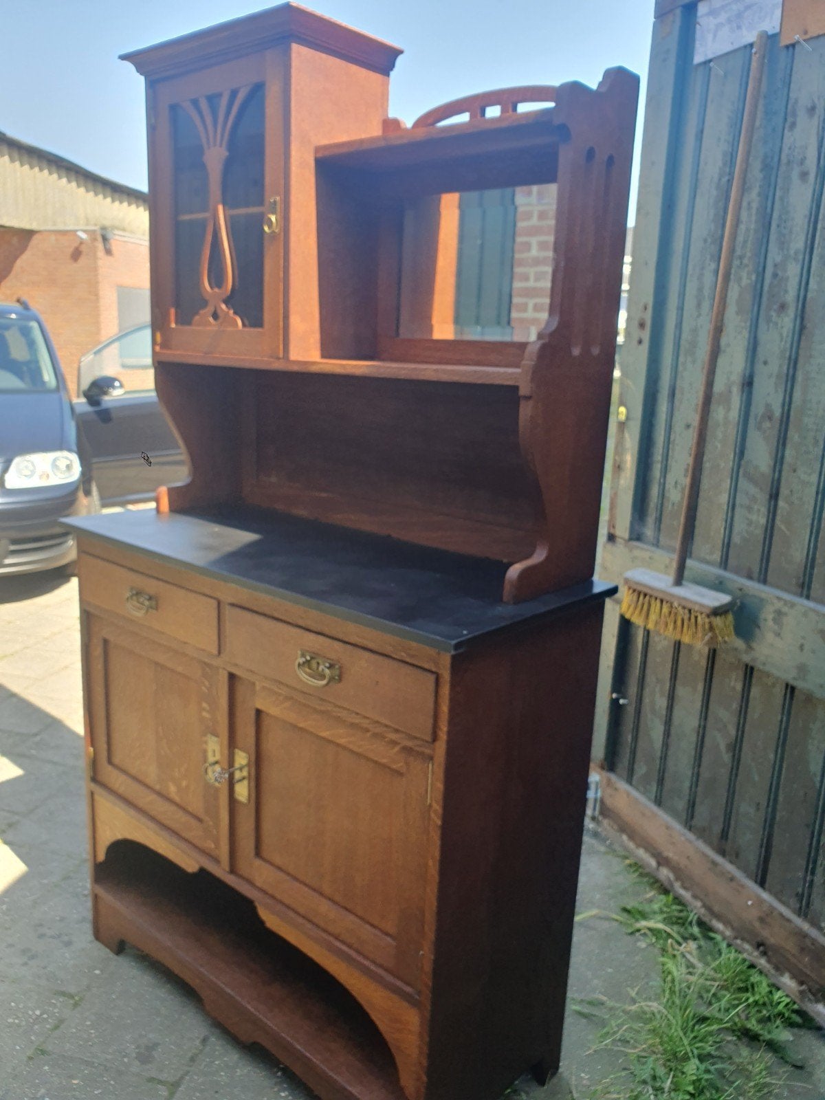 Jugenstiel Buffet/Kast., Ophalen