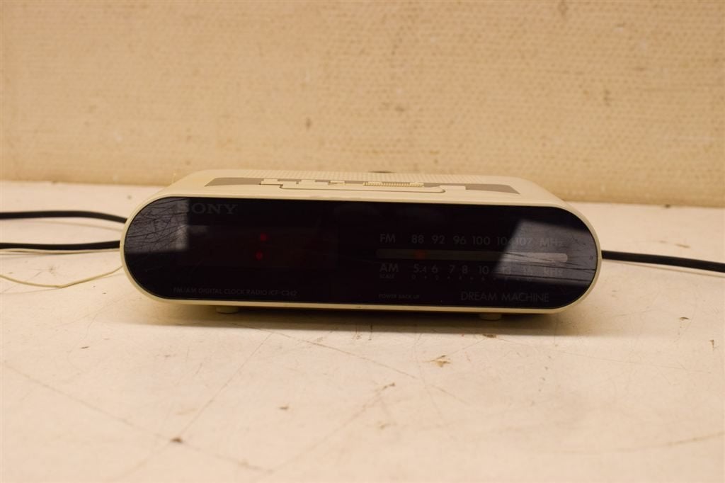 Sony wekkerradio 45820, Ophalen of Verzenden, Gebruikt