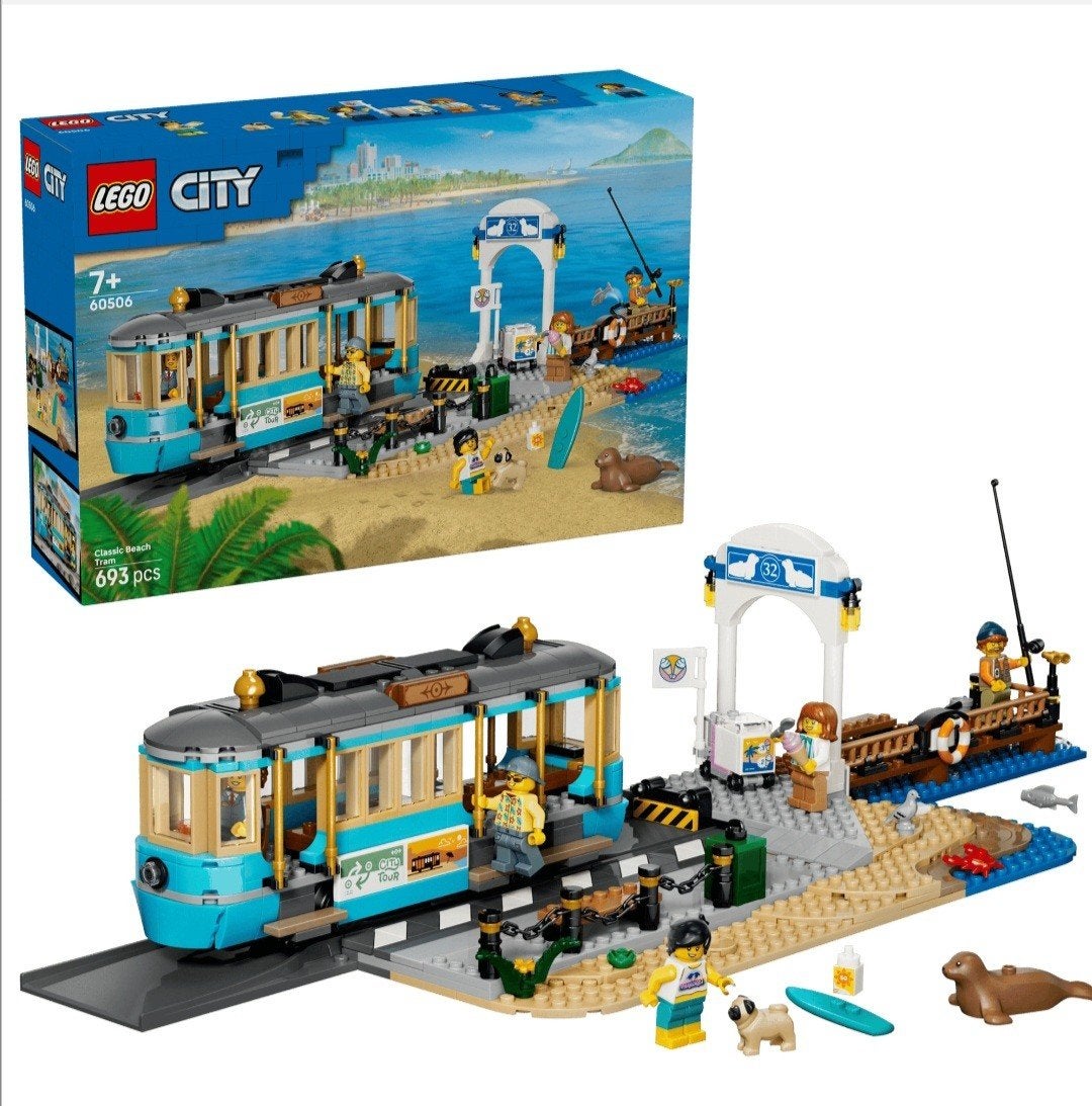Lego 60506 Strandtram, Ophalen of Verzenden, Zo goed als nieuw