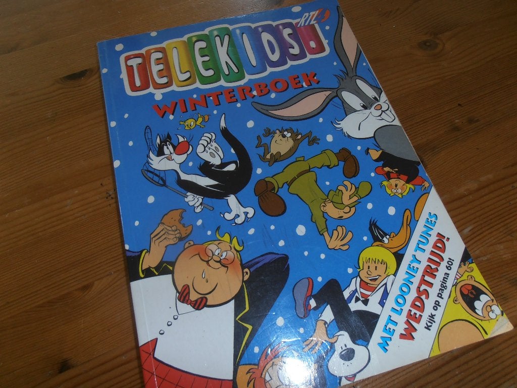 Telekids winterboek, Eén stripboek, Ophalen of Verzenden, Gelezen