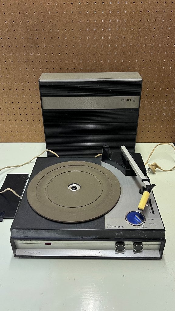 Vintage Philips Draaitafel - All Transistor, Muziek en Instrumenten, Ophalen, Gebruikt, Draaitafel, Overige merken