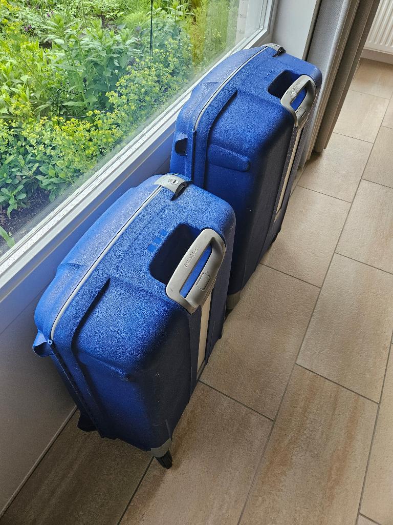 Samsonite Reis Koffers, Sieraden, Tassen en Uiterlijk, Koffers, Gebruikt, Hard kunststof, 45 tot 55 cm, 70 cm of meer
