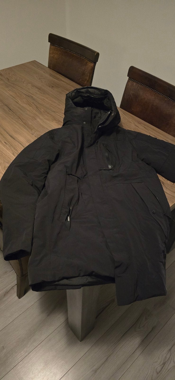 Chasin Winterjas XL, Kleding | Heren, Jassen | Winter, Chasin, Zwart, Maat 56/58 (XL), Ophalen of Verzenden