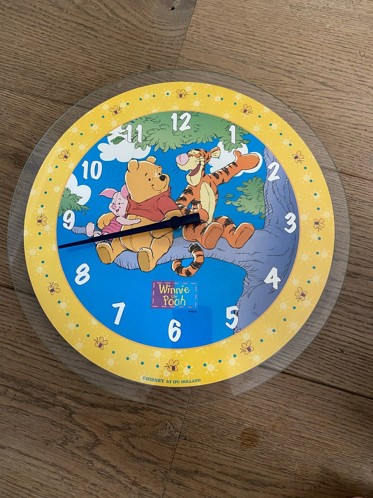 Winnie de Poeh Klok - Wandklok voor Kinderkamer, Analoog, Werkt op batterijen, Ophalen of Verzenden, Wandklok