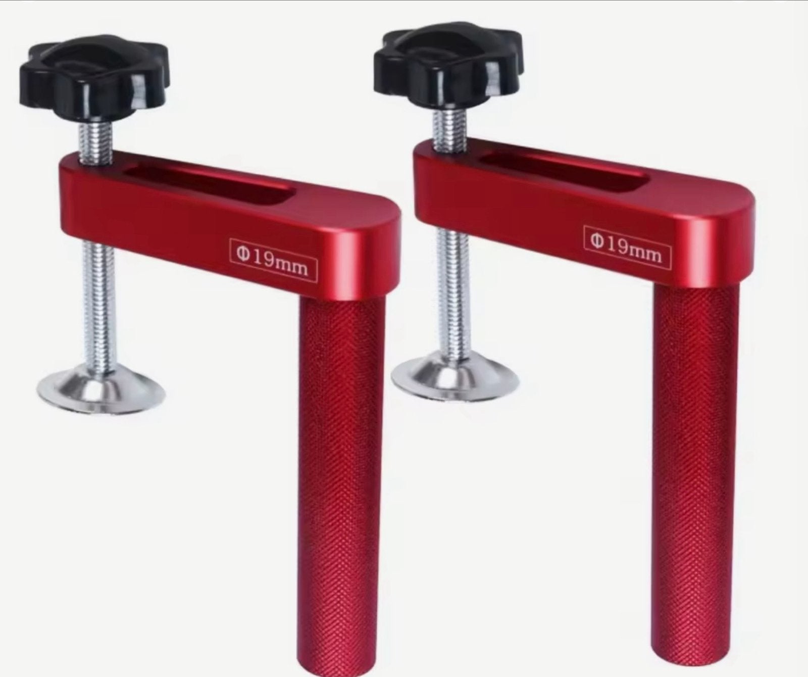 Hondsgat klemmen set (4 stuks) voor MFT werkblad 19mm, Ophalen of Verzenden, Nieuw