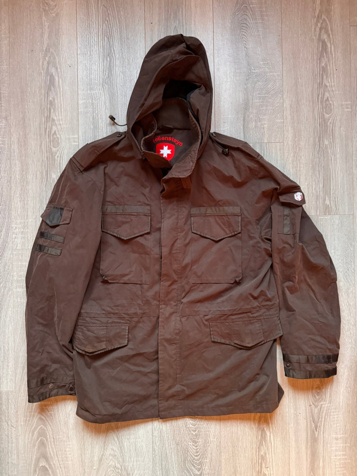 Jas Jack 3/4 Parka Wellensteyn Soho Zomer Donkerbruin L, Verzenden, Zo goed als nieuw