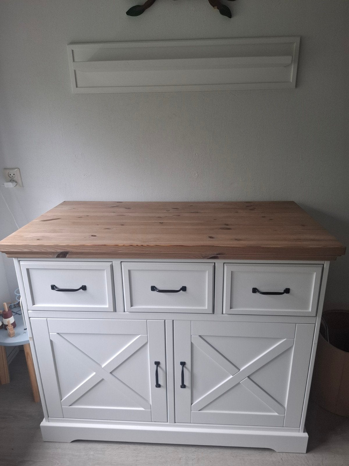 Kidsmill Kinderkamer: Ledikant, Kast, Commode, Ophalen, Zo goed als nieuw, Jongetje of Meisje
