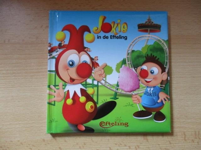Efteling Jokie boekje  Jokie in de Efteling  2015, Ophalen of Verzenden, Gebruikt, Beeldje of Poppetje
