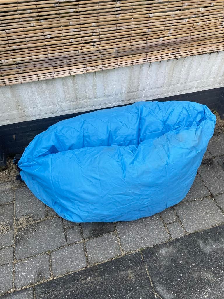 Festival - Opblaasbare zitzak / Lounger - Blauw, Ophalen of Verzenden, Zo goed als nieuw, Blauw, Overige typen