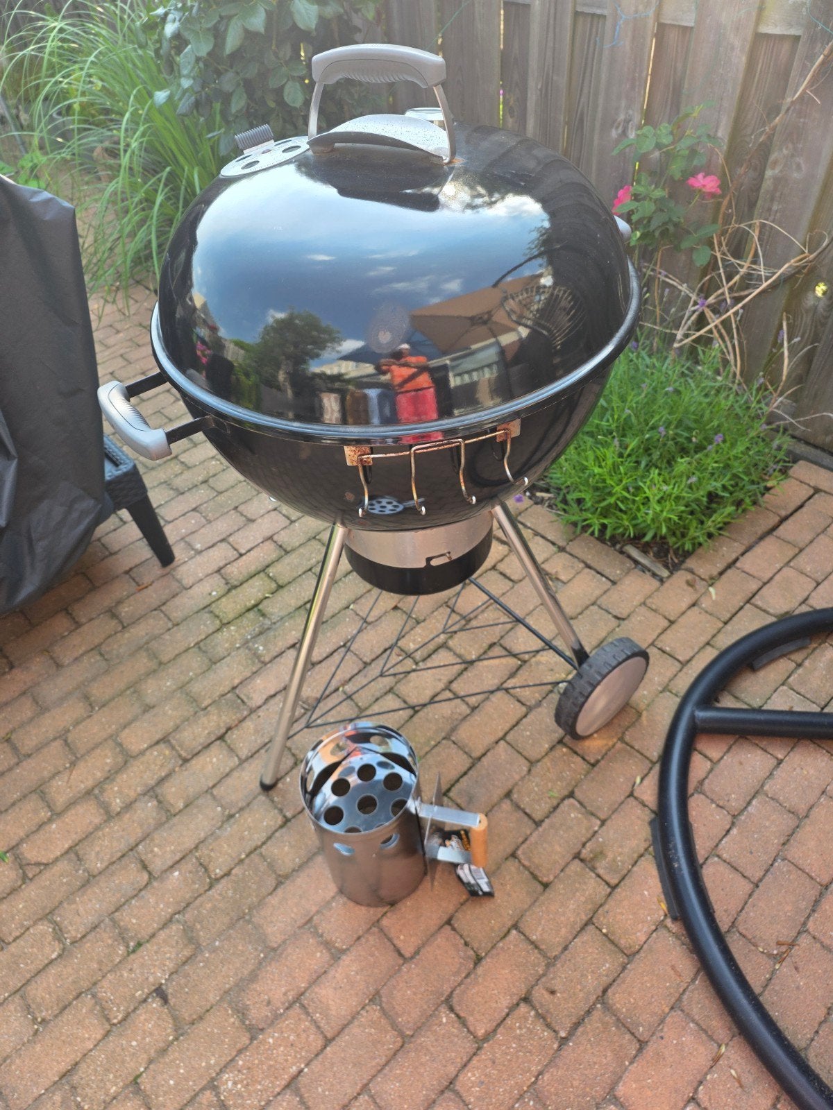 Bbq plus extra s  merk WEBER, Ophalen, Gebruikt