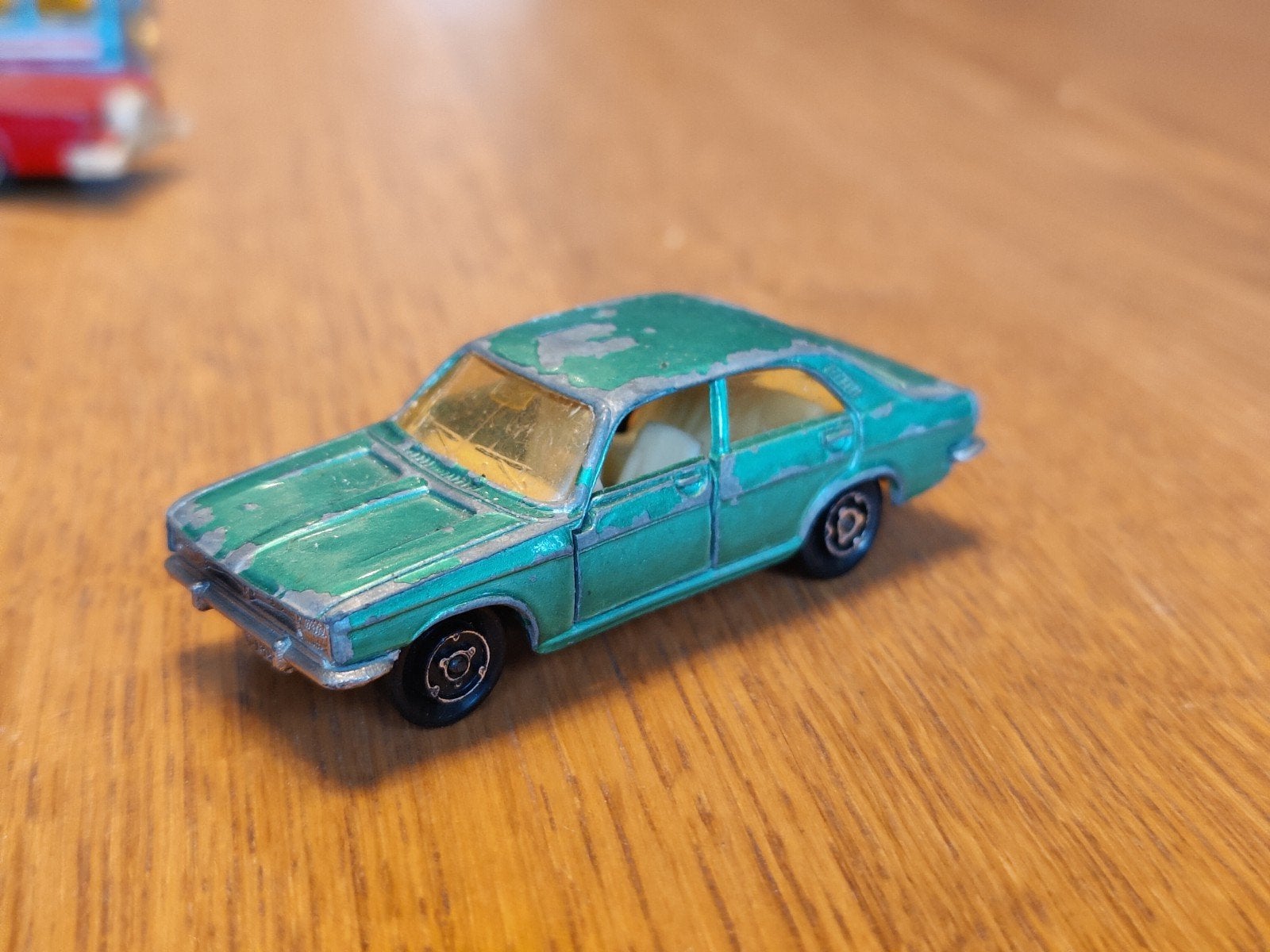 Majorette Chrysler 180 GROEN, Ophalen of Verzenden, Zo goed als nieuw, Auto