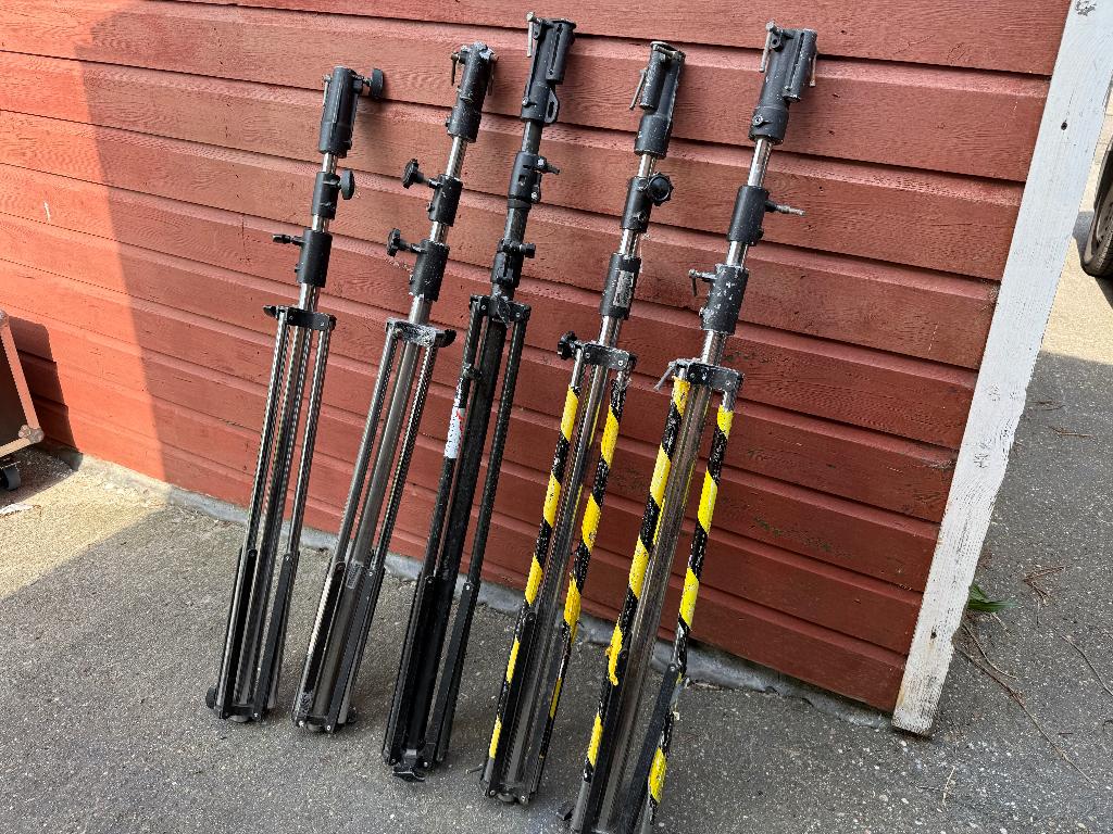 5x Manfrotto statief, Ophalen of Verzenden, Gebruikt