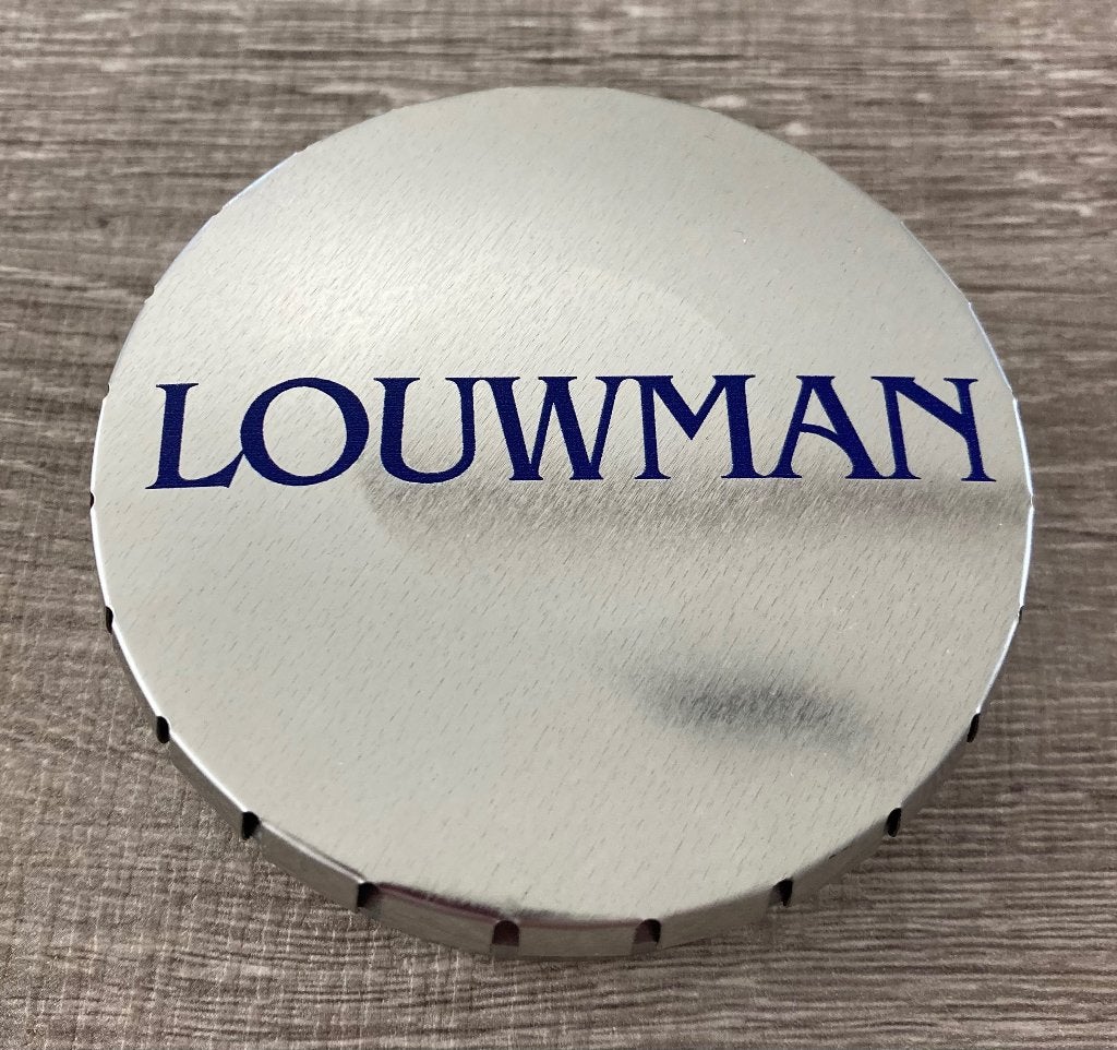 Louwman pepermunt blikje, Verzamelen, Blikken, Ophalen of Verzenden, Zo goed als nieuw, Overige