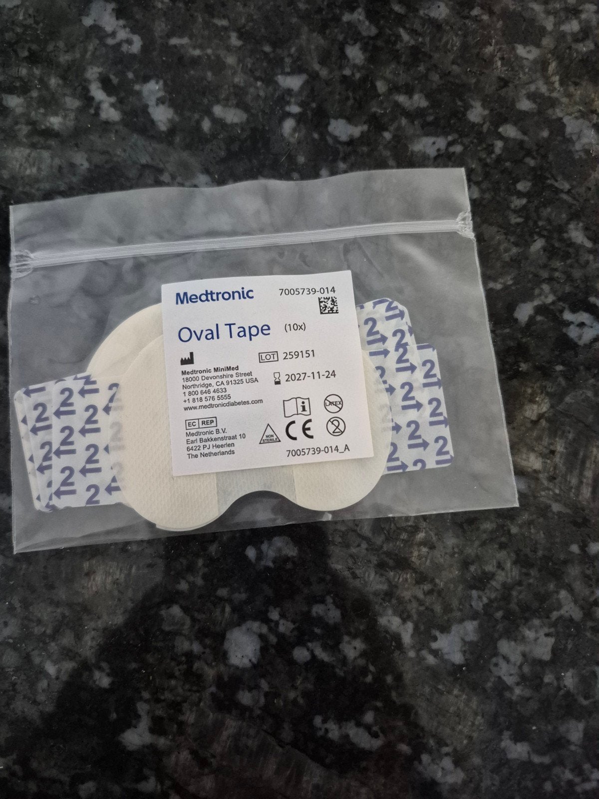 medtronic oval tape, Diversen, Ophalen of Verzenden, Nieuw