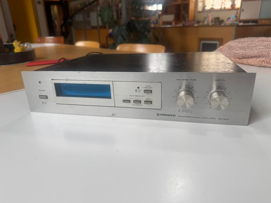 Pioneer reverberation amplifier SR-303, Ophalen of Verzenden, Gebruikt, Analoog