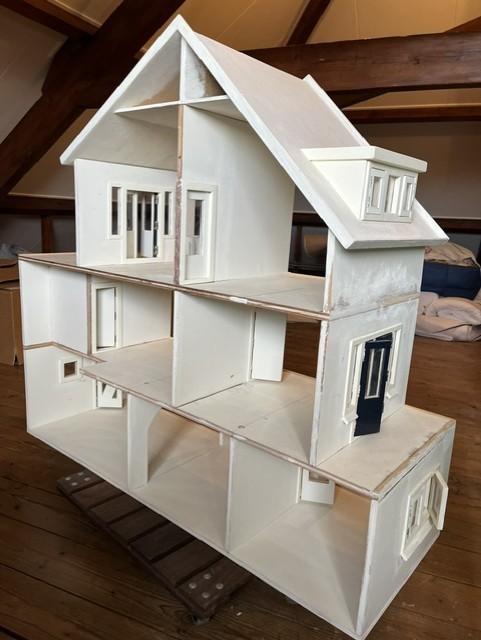 Poppenhuis met toebehoren, Ophalen, Nieuw, Poppenhuis