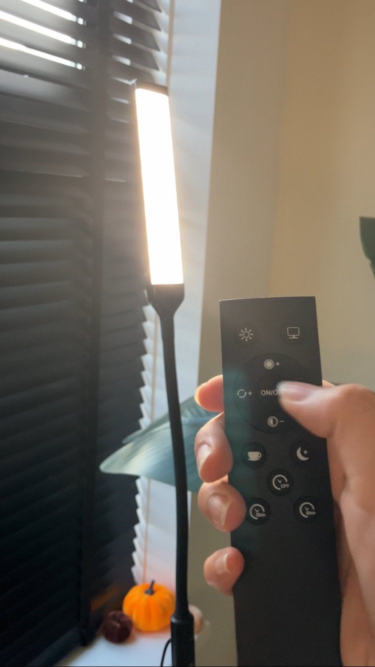LED Vloerlamp met afstandsbediening & dimbaar, Huis en Inrichting, Ophalen of Verzenden, Nieuw, Kunststof, 100 tot 150 cm