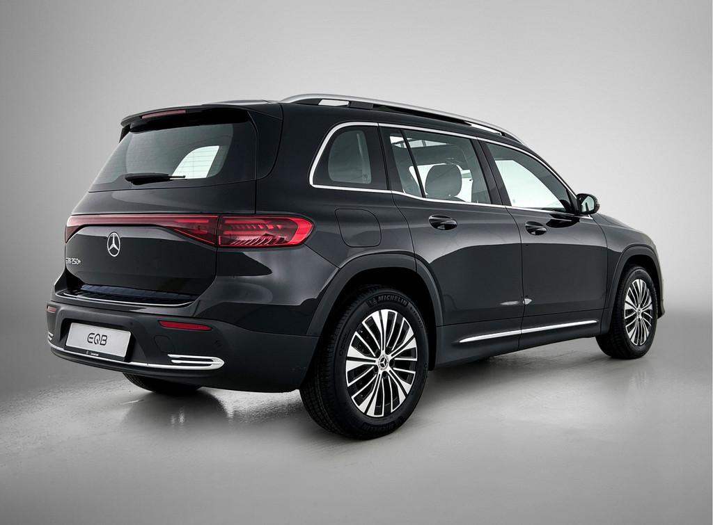 Mercedes-Benz EQB 250+ Business Solution Luxury 71 kWh | Sma, Auto's, Mercedes-Benz, 2005 kg, 190 pk, Leder en Stof, Zwart