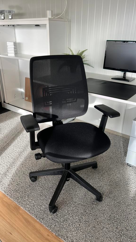 6x  Haworth comforto / bureaustoel Lively, zgan, AANBIEDING, Ophalen, Geen, Zwart, Zo goed als nieuw