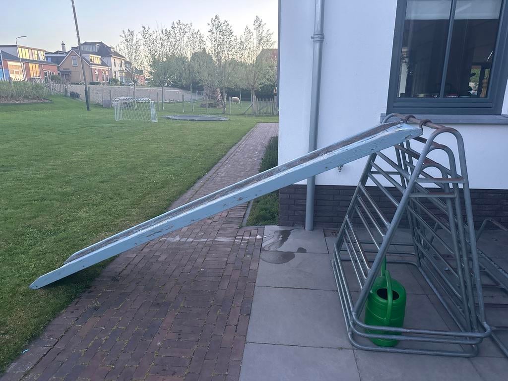 Glijbaan voor speeltoestel of gym, Ophalen, Gebruikt, Glijbaan