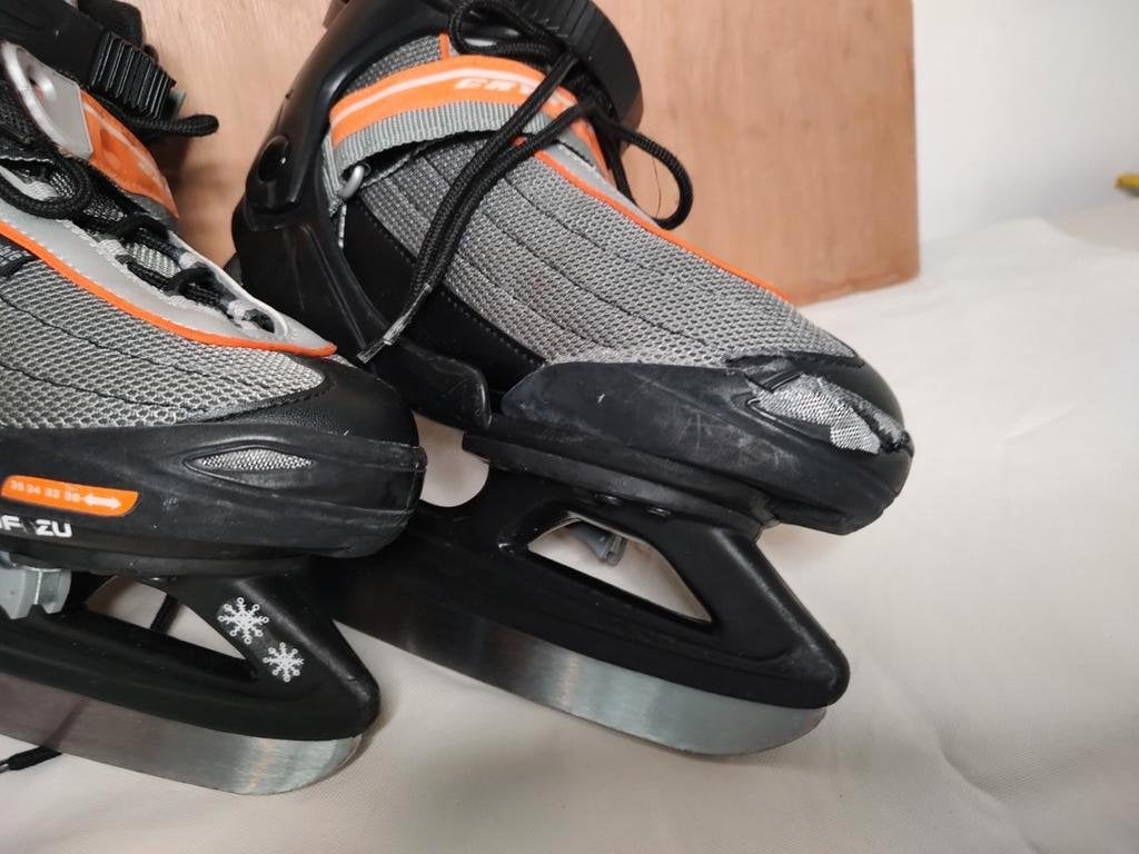 S528 HY Sports verstelbare IJshockeyschaatsen 32-35, Sport en Fitness, Schaatsen, Overige merken, Gebruikt, Onbekend, Ophalen of Verzenden