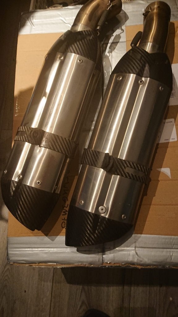 MIVV Titanium DUCATI 848 geen termignoni akrapovic, Ophalen of Verzenden