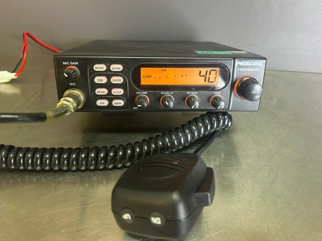 CB  President Herbert 2   27 MC, Telecommunicatie, Ophalen of Verzenden, Gebruikt, Zender en Ontvanger