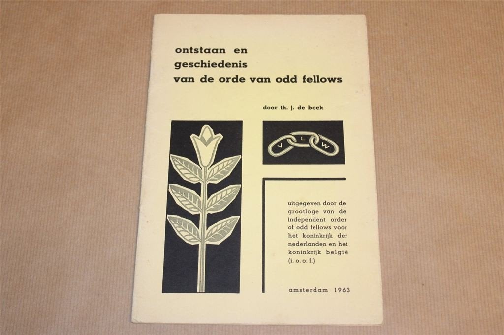 Odd Fellows — Ontstaan & Geschiedenis [1963], Ophalen of Verzenden, Gelezen, Europa