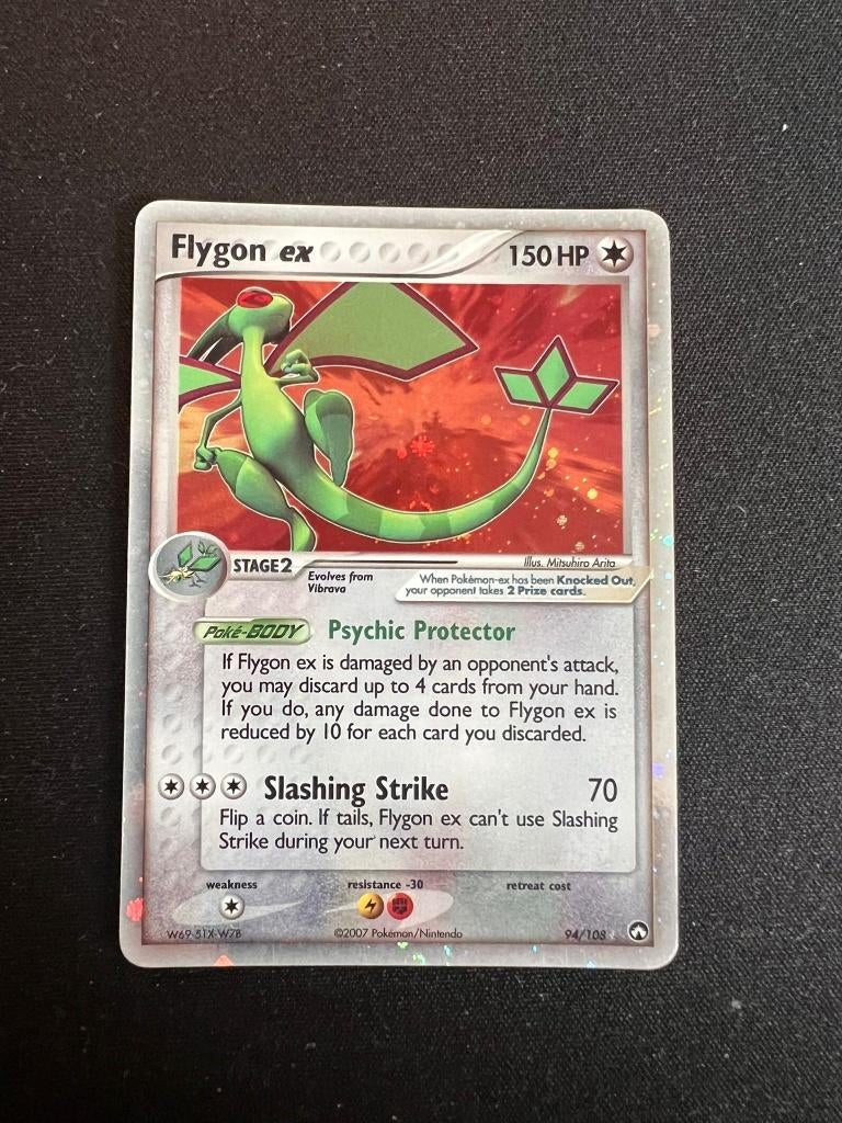 Pokémon Flygon EX #94 Power Keepers, Ophalen of Verzenden, Gebruikt, Losse kaart