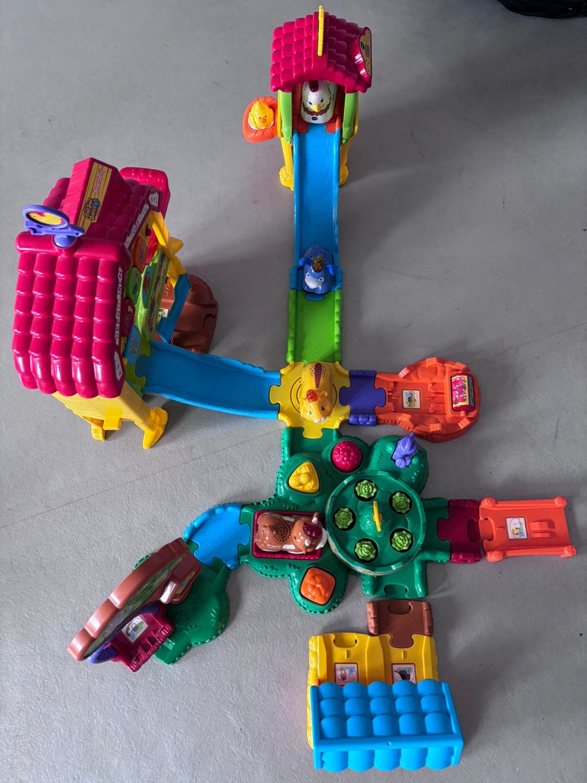 Zoef zoef grote set, Kinderen en Baby's, Speelgoed | Fisher-Price, Ophalen of Verzenden, Zo goed als nieuw, Speelset