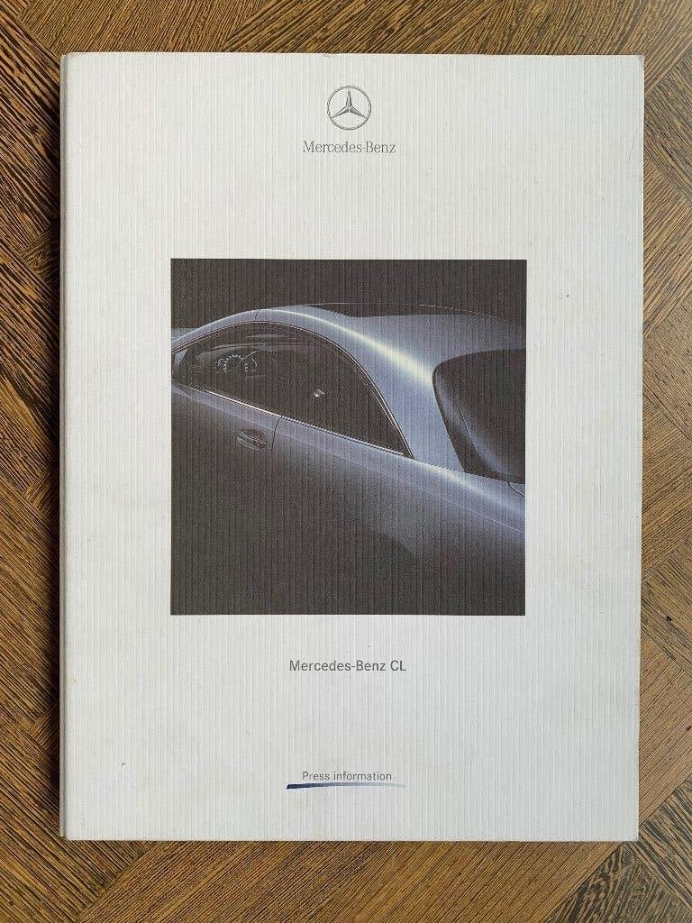 Persmap Mercedes-Benz CL-klasse C215 1999 met foto's!, Zo goed als nieuw, Mercedes-Benz, Mercedes, Ophalen of Verzenden