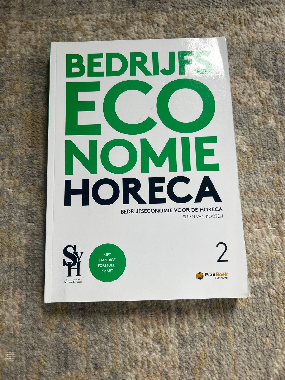 Bedrijfseconomie Horeca 2 - Ellen van Kooten, Ophalen of Verzenden, Gamma, Zo goed als nieuw, MBO
