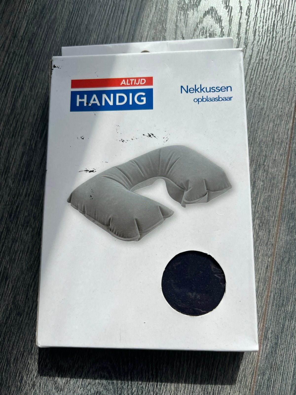 Opblaasbaar nekkussen, Ophalen of Verzenden, Nieuw