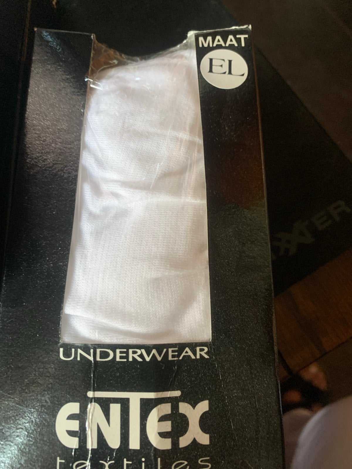 3 Nieuwe Heren Slips Wit Maat EL (Large) in Doosje, Ophalen of Verzenden, Wit, Slip