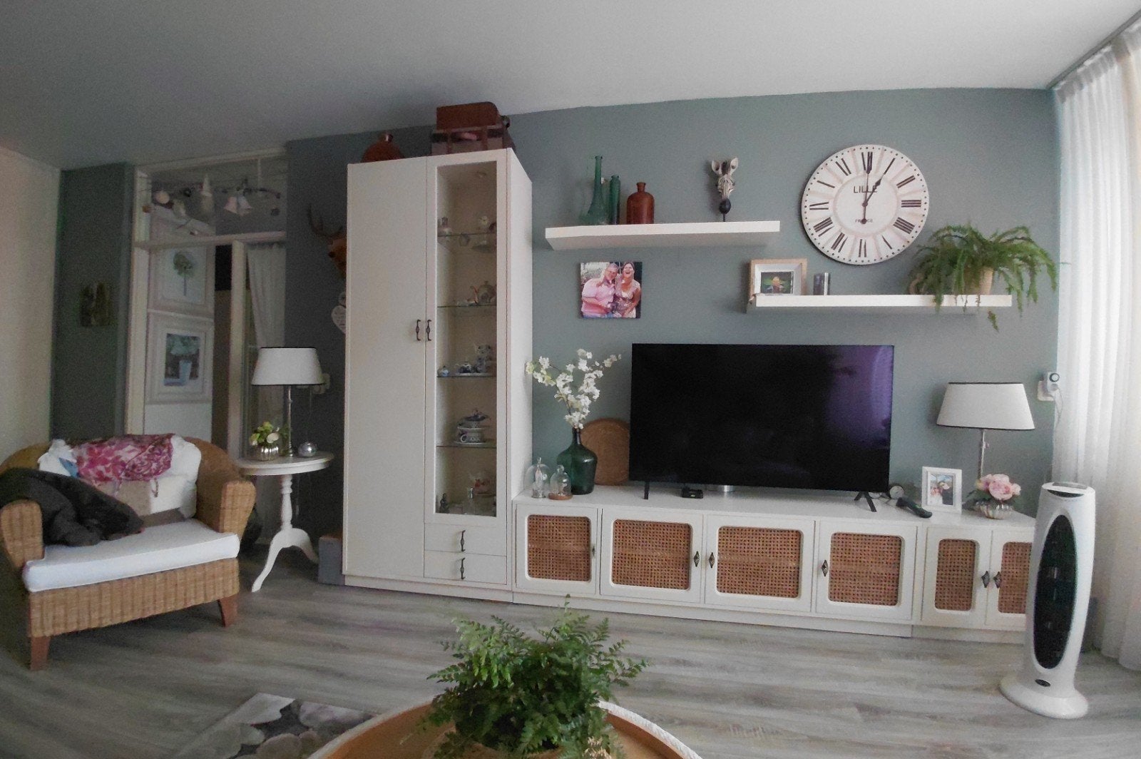 tv meubel +staande kast, Ophalen, Gebruikt, Met deur(en), 200 cm of meer