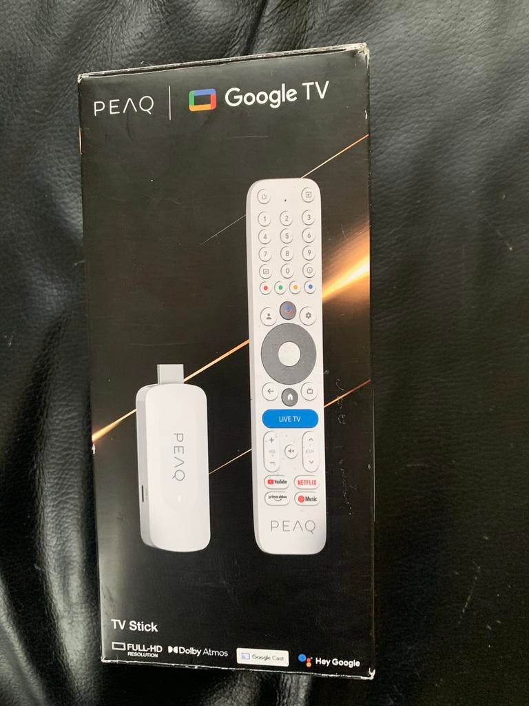 PEAQ TV Stick  PGS1000 zgan, Ophalen of Verzenden, Zo goed als nieuw