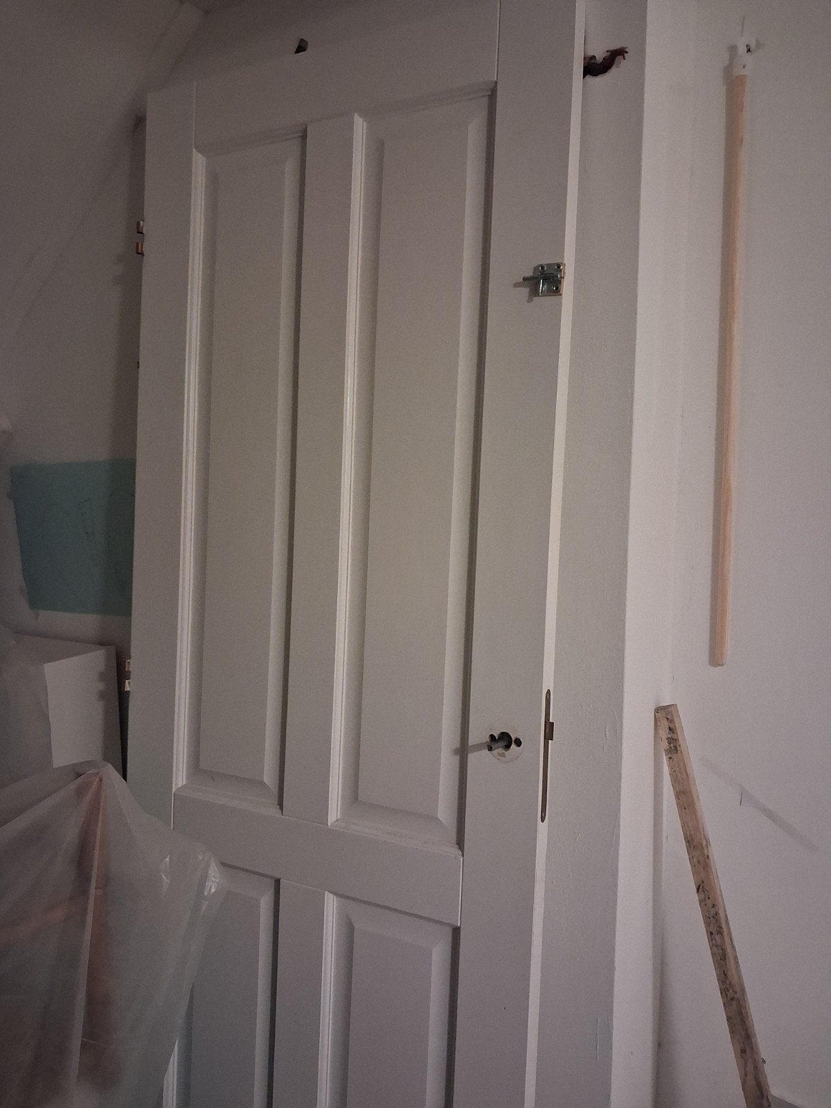 2x Binnendeur Hout Wit Geschilderd - Diverse Maten, Doe-het-zelf en Verbouw, Deuren en Horren, Ophalen, Gebruikt, Minder dan 80 cm