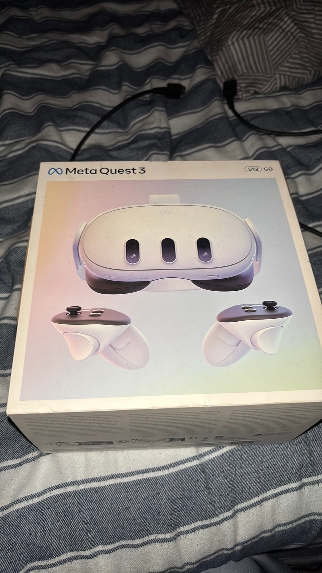 Meta Quest 3 512GB, Spelcomputers en Games, Virtual Reality, Ophalen, Zo goed als nieuw, Overige platformen
