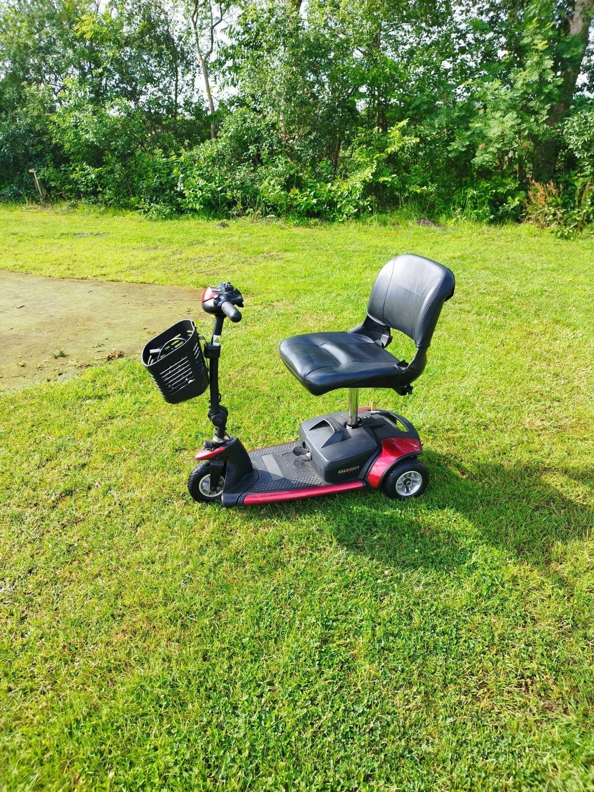 Scootmobiel opvouwbaar gogo elite, Ophalen, Gebruikt, 10 km/u of minder