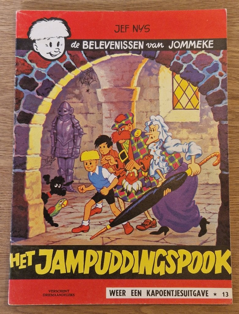 Jommeke - Het jampuddingspook -13(1969) Strip, Eén stripboek, Ophalen of Verzenden, Gelezen