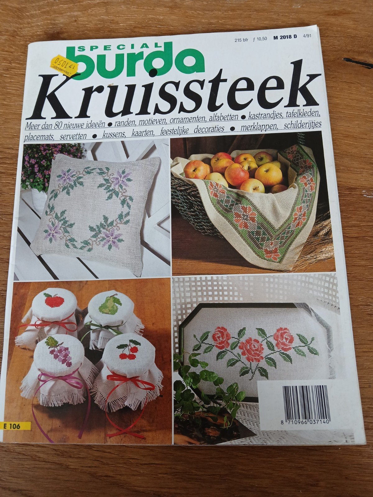 Burda Kruissteek Special (1991), Ophalen of Verzenden, Handborduren, Patroon