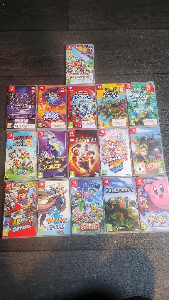 Veel nintendo games voor weinig!, Online, Zo goed als nieuw, 3 spelers of meer, Vanaf 7 jaar
