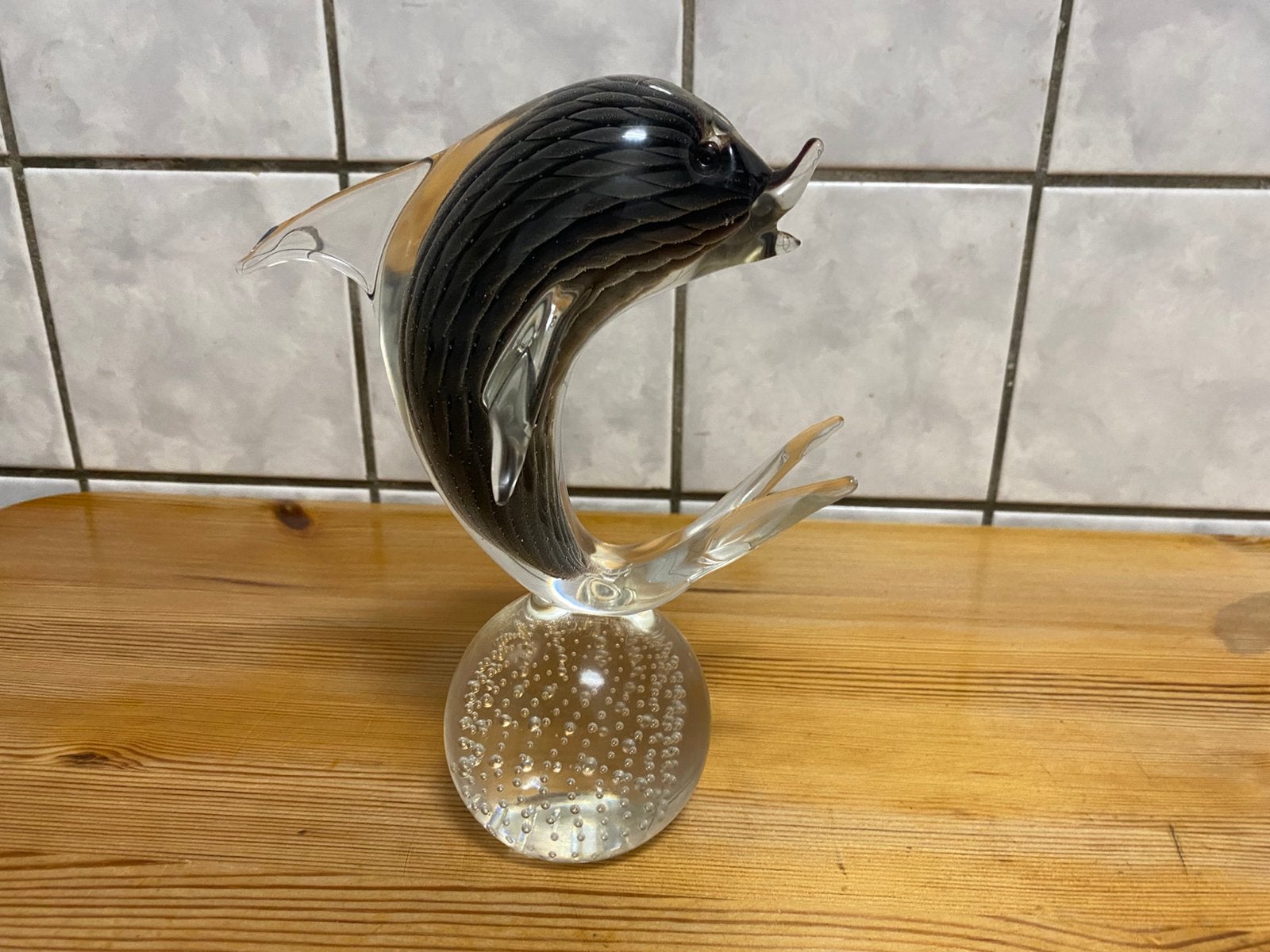Murano glas dolfijn vaste prijs 39 euro, Ophalen of Verzenden, Glas