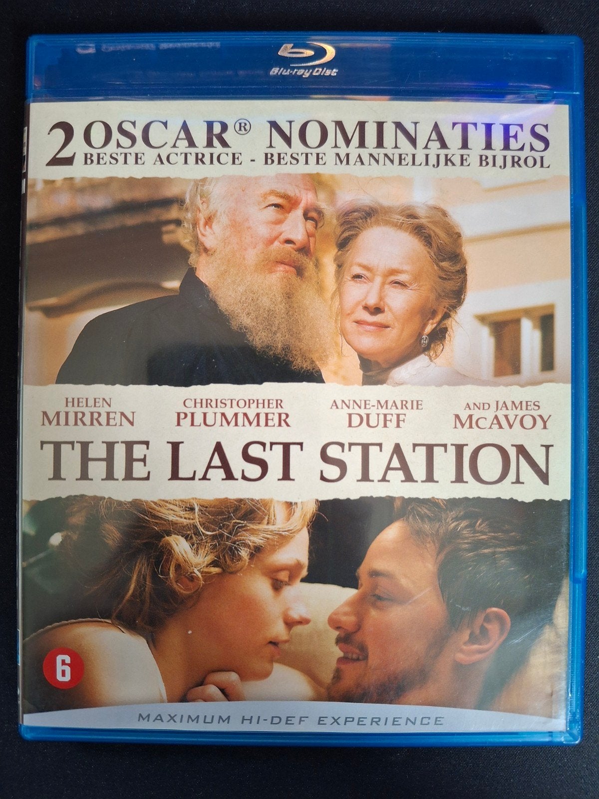 The Last Station Blu-ray - Drama met Helen Mirren, Cd's en Dvd's, Blu-ray, Engels, Nederlands, Film, Drama