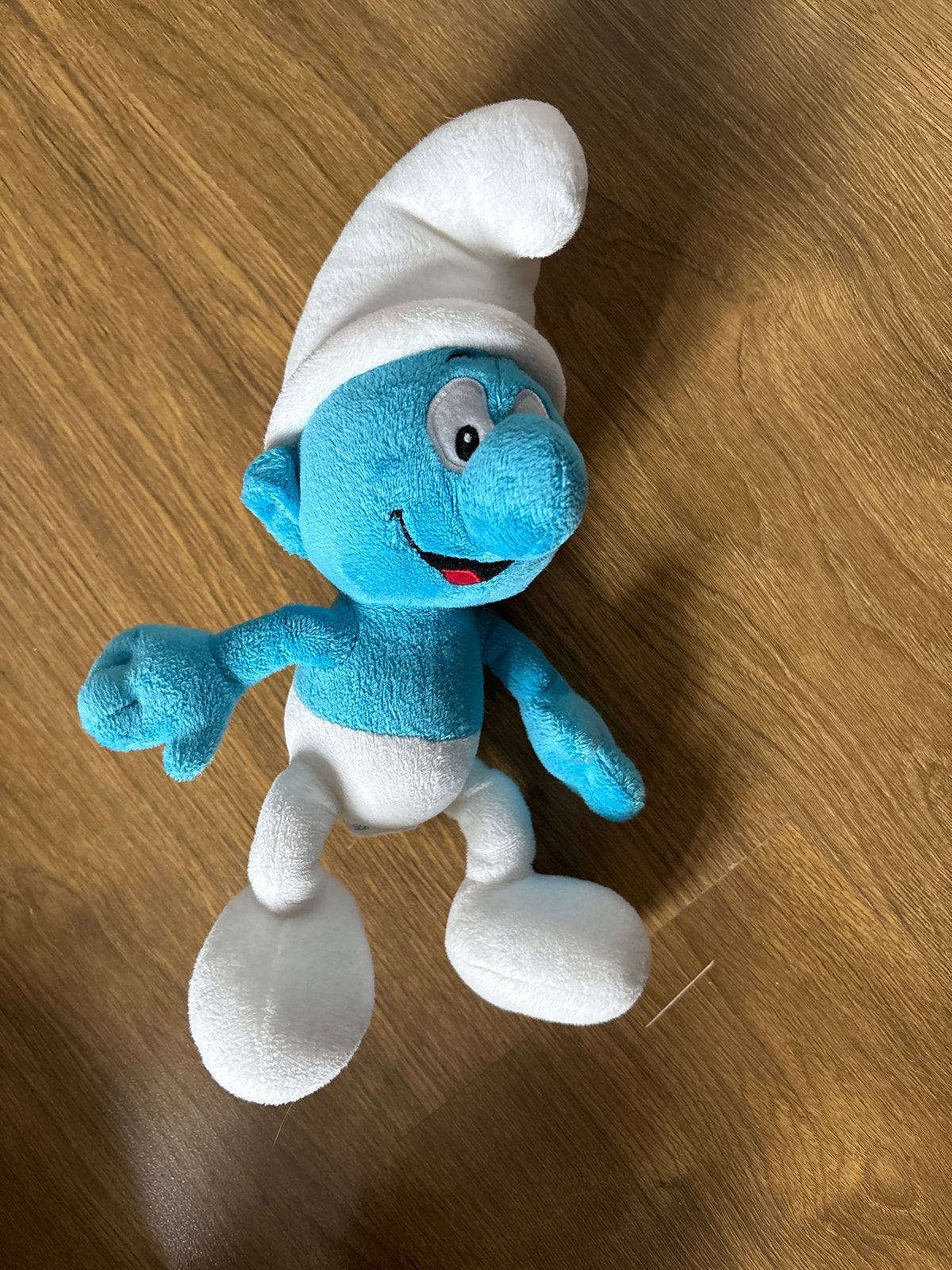 Smurf knuffel - Blauwe Smurf met witte muts, Ophalen, Gebruikt, Overige merken, Overige karakters